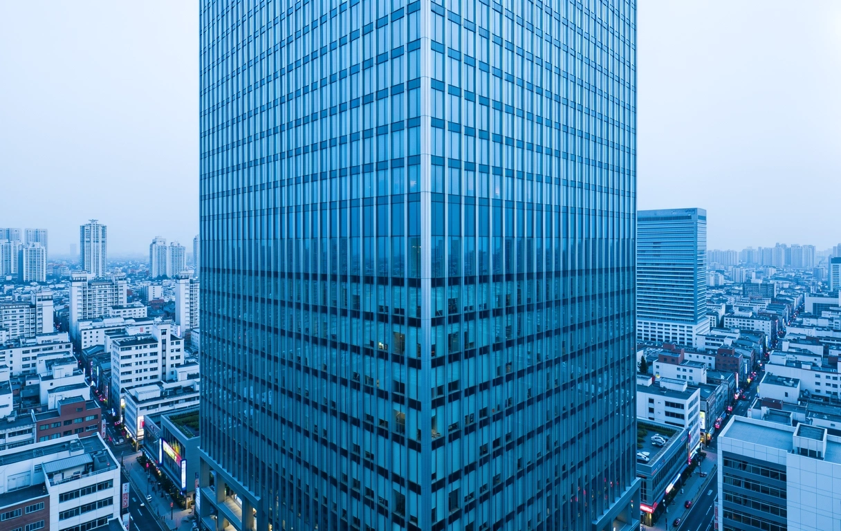 Architectural overview of Seoul professional district